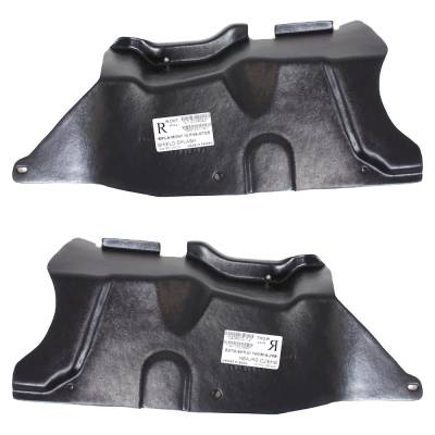 Rareelectrical - Engine Splash Guard Compatible With 2005-2009 Chevrolet Impala Monte Lacrosse Allure Left And Right - Image 5