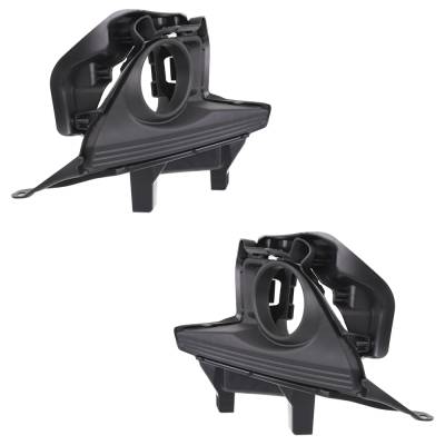 Rareelectrical - New Front Left And Front Right Fog Light Trim Compatible With Toyota Highlander Le Plus 6 Cyl 3.5L - Image 3