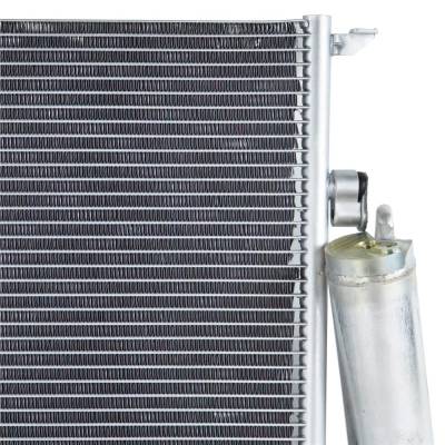 Rareelectrical - A/C Condenser Compatible With 2003 2004 2005 2006 2007 2008 2009 2010 2011 Saab 9-3 2.0L L4 Turbo - Image 3