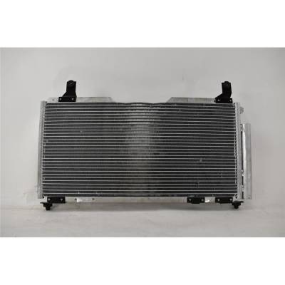 A/C Condenser Compatible With 2002-2007 Suzuki Aerio S Sx Gs 2.0L 2.3L I4 Sedan Parallel Flow