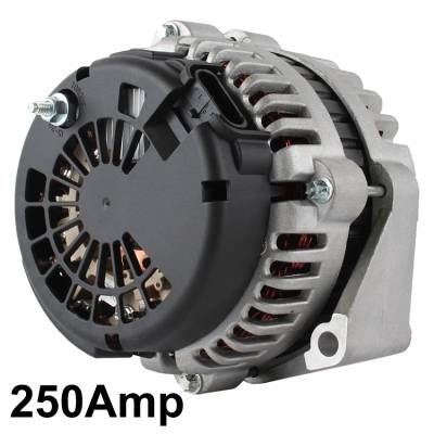 Rareelectrical - New 250Amp Alternator Fits Chevrolet Avalanche 1500 2500 2002-2004 15755616 - Image 4
