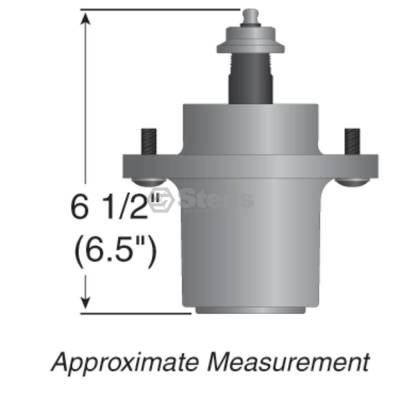Rareelectrical - Commercial Spindle Assembly Compatible With Pro-Stance Pro-Walk Pro-Zoom Chariot 36 48 52 61 Inch - Image 3
