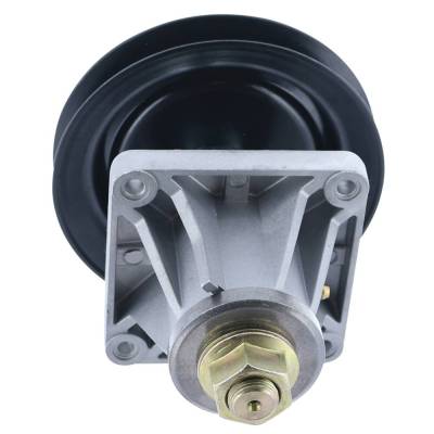 Rareelectrical - Spindle Assembly With Pulley Compatible With Lt1022 Lt1045 Lt1046 46 Inch Deck Riding Lawn Tractor - Image 3