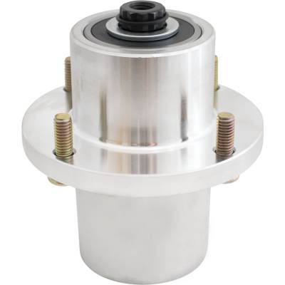 Rareelectrical - Spindle Assembly Compatible With Hustler Fastrak Sdx 48 54 60 Inch Zero-Turn Mower 125981 605380 - Image 2