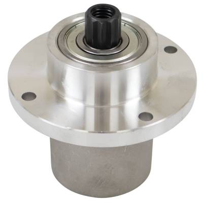 Rareelectrical - Spindle Assembly Compatible With Hustler Super Mini Z 926857 926865 927277Ht 927285Ht 927533 - Image 3