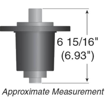 Rareelectrical - Zero Turn Mower Spindle Assembly Compatible With Bzt2230 Bzt2250 Zt200 Zt220d Zt223lc 48 52 61 Inch - Image 2