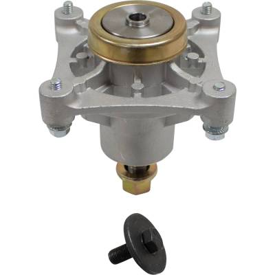 Rareelectrical - Spindle Assembly Compatible With Hustler Raptor 52 Inch Zero Turn Deck 604214 933077 934794 934802 - Image 2
