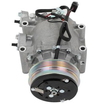 Rareelectrical - A/C Compressor Compatible With 2010-2014 Honda Insight Lx Ex 1.3L L4 Hybrid Trse09 5-Groove Clutch - Image 3