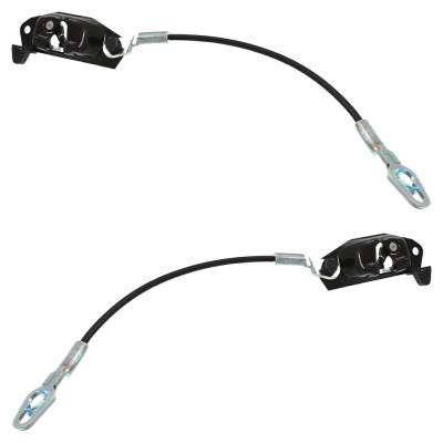 Rareelectrical - New Pair Of Tailgate Latch Compatible With Gmc Sierra 2500 Hd Classic Sle 8 Cyl 6.6L Sierra 2500 Hd - Image 2