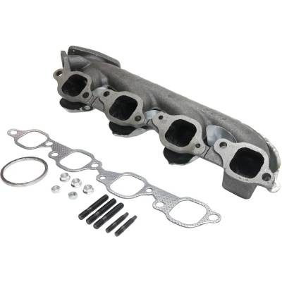 Rareelectrical - New Exhaust Manifold Compatible With Chevrolet Gmc Sierra 2500 Hd Slt 8 Cyl 8.1L Sierra 2500 Hd - Image 2