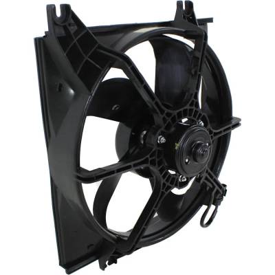Rareelectrical - New Single Cooling Fan Assembly Compatible With Hyundai Accent Gt 4 Cyl 1.6L Accent Gsi 4 Cyl 1.6L - Image 3