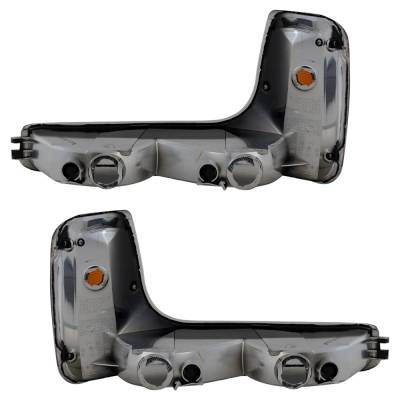 Rareelectrical - New Pair Of Parking Light Compatible With Cadillac Gmc Yukon Denali Escalade Base 8 Cyl 5.7L - Image 4