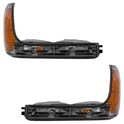 Rareelectrical - New Pair Of Parking Light Compatible With Cadillac Gmc Escalade Base 8 Cyl 5.7L Yukon Denali - Image 2