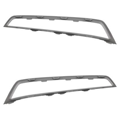 Rareelectrical - Pair Of Grille Trim Compatible With Acura Mdx Base 2010-2013 By Ac1038111 Ac1039111 71109Stxa00 - Image 5