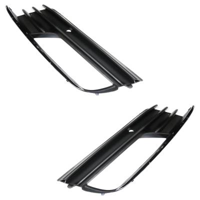 Rareelectrical - New Front Left And Front Right Fog Light Trim Compatible With Audi A3 Tdi Prestige 4 Cyl 2.0L A3 - Image 2
