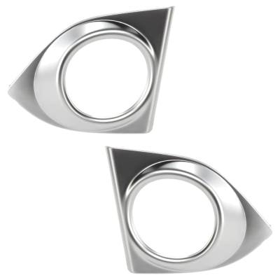 Rareelectrical - New Front Left And Front Right Fog Light Trim Compatible With Acura Tsx Premium Tsx Special Edition - Image 2