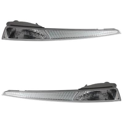 Front Left And Front Right Turn Signal Light Compatible With Acura Tl Base 6 Cyl 3.5L 2009-2011