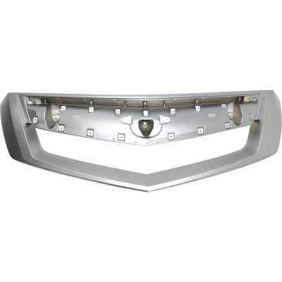 Rareelectrical - New Chrome Grille Assembly Compatible With Acura Rdx Base 4 Cyl 2.3L Rdx Sh-Awd 4 Cyl 2.3L 2010-2011 - Image 1