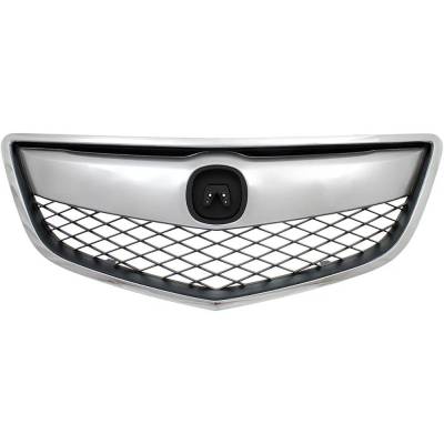 Rareelectrical - New Chrome Shell Grille Assembly Compatible With Acura Rdx Base 6 Cyl 3.5L By 71121Tx4a01-Pfm - Image 1