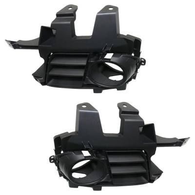 Rareelectrical - New Front Left And Front Right Fog Light Trim Compatible With Acura Tsx V6 6 Cyl 3.5L Tsx Tech 4 Cyl - Image 4