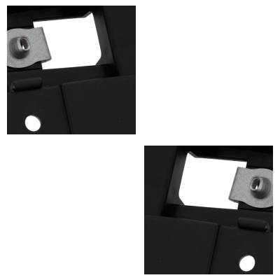 Rareelectrical - New Rear Left And Rear Right Bumper Cover Support Compatible With Gmc Saturn Acadia Sle 6 Cyl 3.6L - Image 7