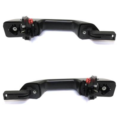 Rareelectrical - Rear Left And Right Exterior Door Handle Compatible With 2011-2017 Honda Odyssey Primed Paintable - Image 5