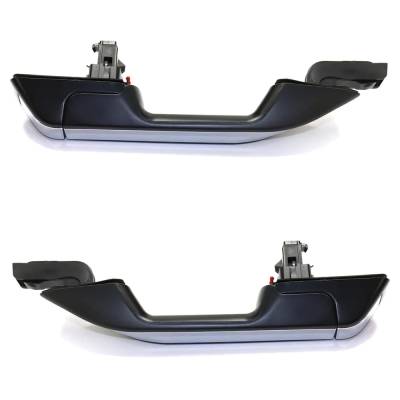 Rareelectrical - Rear Left And Right Exterior Door Handle Compatible With 2011-2017 Honda Odyssey Primed Paintable - Image 6