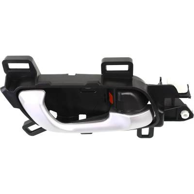 Rareelectrical - Front Passenger Side Interior Door Handle Compatible With 2012-2015 Honda Civic Black Bezel With - Image 4