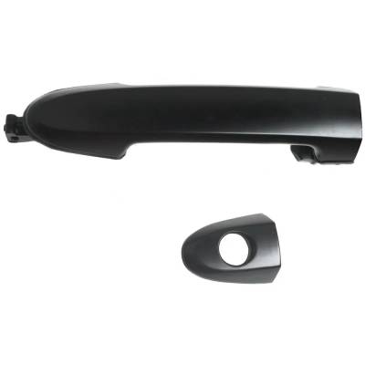Rareelectrical - Front Driver Side Exterior Door Handle Compatible With 2007-2012 Hyundai Santa Fe Primed Paintable - Image 1