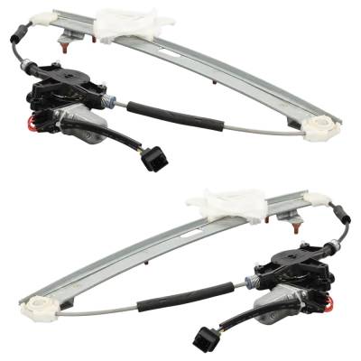 Rareelectrical - New Front Left And Front Right Window Regulator Compatible With Mazda Cx-3 Touring 4 Cyl 2.0L Cx-3 - Image 6