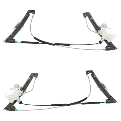 Rareelectrical - New Front Left And Front Right Window Regulator Compatible With Mini Cooper S Cooper Base 2002-2005 - Image 2