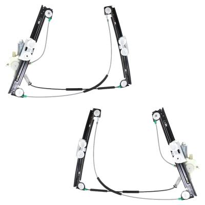 Rareelectrical - New Front Left And Front Right Window Regulator Compatible With Mini Cooper S Cooper Base 2002-2005 - Image 4