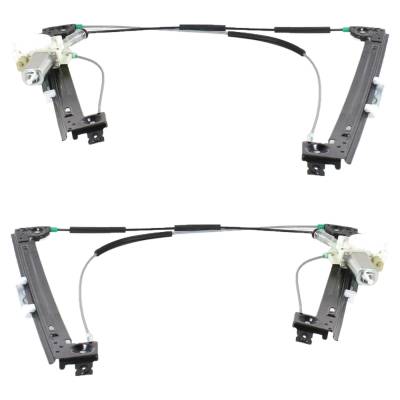 Rareelectrical - New Front Left And Front Right Window Regulator Compatible With Mini Cooper Base 2005 Production - Image 3