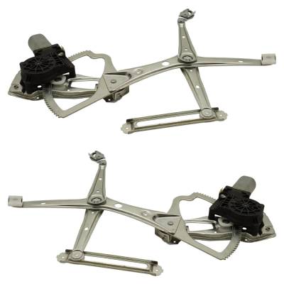Rareelectrical - New Front Left And Front Right Window Regulator Compatible With Mercedes Benz E430 4Matic 8 Cyl 4.3L - Image 5