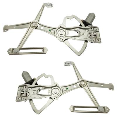 Rareelectrical - New Front Left And Front Right Window Regulator Compatible With Mercedes Benz E430 Base 8 Cyl 4.3L - Image 2
