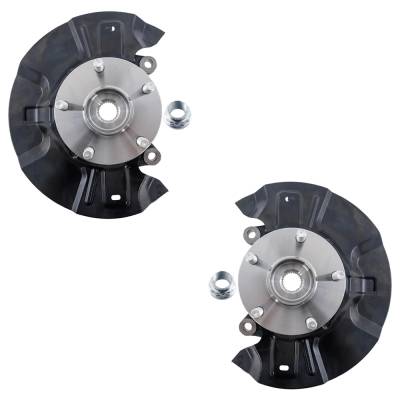 Front Left And Front Right Knuckle Compatible With Toyota Matrix S 4 Cyl 2.4L Matrix Awd 4 Cyl 2.4L