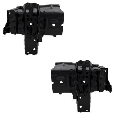 Rareelectrical - New Pair Of Radiator Support Bracket Compatible With Lexus Toyota Es250 Base 4 Cyl 2.5L Es350 Black - Image 3