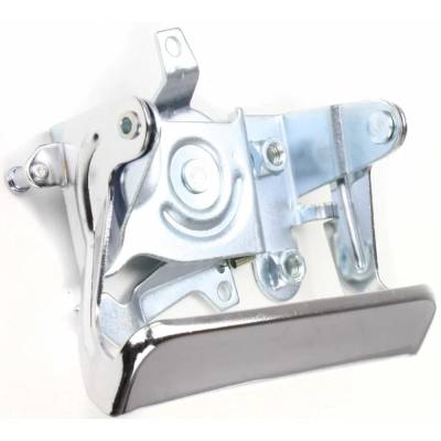 Rareelectrical - New Chrome Tailgate Handle Compatible With Ford F-150 Xlt 8 Cyl 5.0L F-350 Xlt 8 Cyl 6.9L F-100 - Image 3