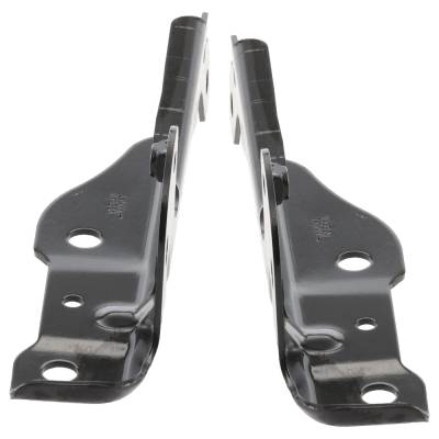 Rareelectrical - New Pair Of Hood Hinge Compatible With Chevrolet Gmc Sierra 1500 Base 8 Cyl 5.3L Silverado 1500 Wt 8 - Image 3