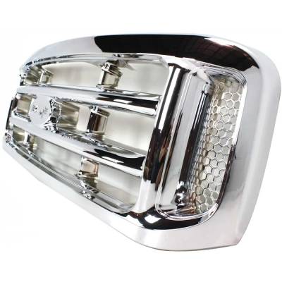 Rareelectrical - New Cross Bar Grille Assembly Compatible With Ford F-550 Super Duty Xl 8 Cyl 7.3L F-350 Super Duty - Image 2
