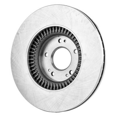 Rareelectrical - Vented Brake Disc Compatible With Hyundai Genesis 3.8 6 Cyl 3.8L Genesis 4.6 8 Cyl 4.6L 2009-2014 By - Image 4