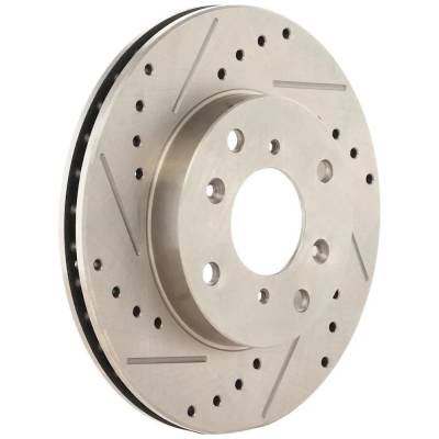 Rareelectrical - New 4 Lugs Brake Disc Compatible With Acura Honda Cl Base 4 Cyl 2.3L Accord Ex 4 Cyl 2.3L Accord - Image 3