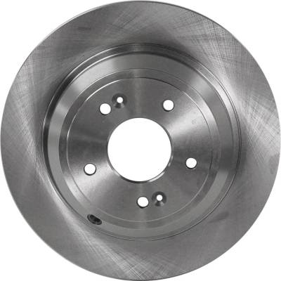 Rareelectrical - Solid Brake Disc Compatible With Hyundai Genesis 4.6 8 Cyl 4.6L Genesis 3.8 6 Cyl 3.8L 2009-2010 By - Image 2