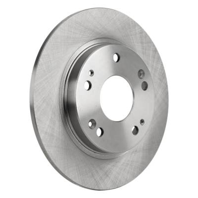 Rareelectrical - New Solid Brake Disc Compatible With Honda Cr-Z Base 4 Cyl 1.5L Cr-Z Premium 4 Cyl 1.5L Cr-Z Ex 4 - Image 2