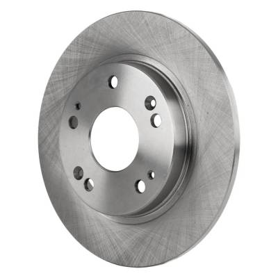 Rareelectrical - New Solid Brake Disc Compatible With Honda Cr-Z Base 4 Cyl 1.5L Cr-Z Premium 4 Cyl 1.5L Cr-Z Ex 4 - Image 7