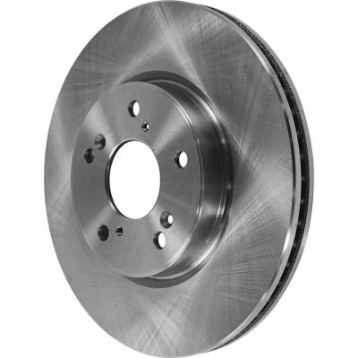 Rareelectrical - New Solid Brake Disc Compatible With Honda Hr-V Sport 4 Cyl 1.8L Accord Touring 6 Cyl 3.5L Hr-V Ex-L - Image 1