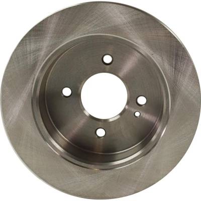 Rareelectrical - New Solid Brake Disc Compatible With Hyundai Kia Accent Gl 4 Cyl 1.6L Rio Ex Premium 4 Cyl 1.6L Rio - Image 3