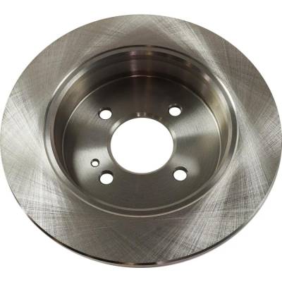 Rareelectrical - New Solid Brake Disc Compatible With Hyundai Kia Accent Gl 4 Cyl 1.6L Rio Ex Premium 4 Cyl 1.6L Rio - Image 5