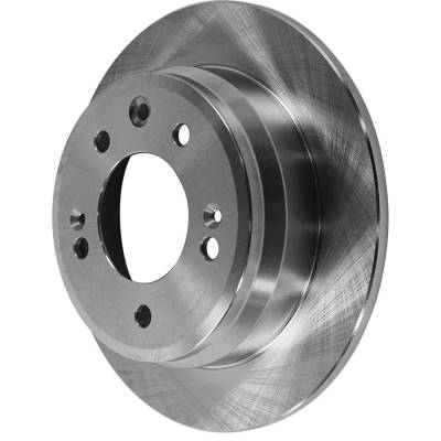 Rareelectrical - New Solid Brake Disc Compatible With Hyundai Kia Elantra Touring Gl 4 Cyl 2.0L Tucson Gl 4 Cyl 2.4L - Image 1