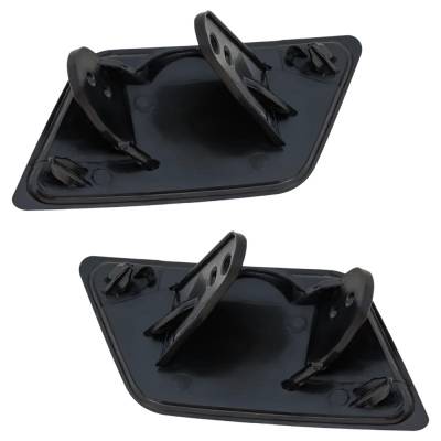 Rareelectrical - New Pair Of Headlight Washer Cover Compatible With Bmw 330I Gt Xdrive Base 4 Cyl 2.0L 335I Gt Xdrive - Image 4